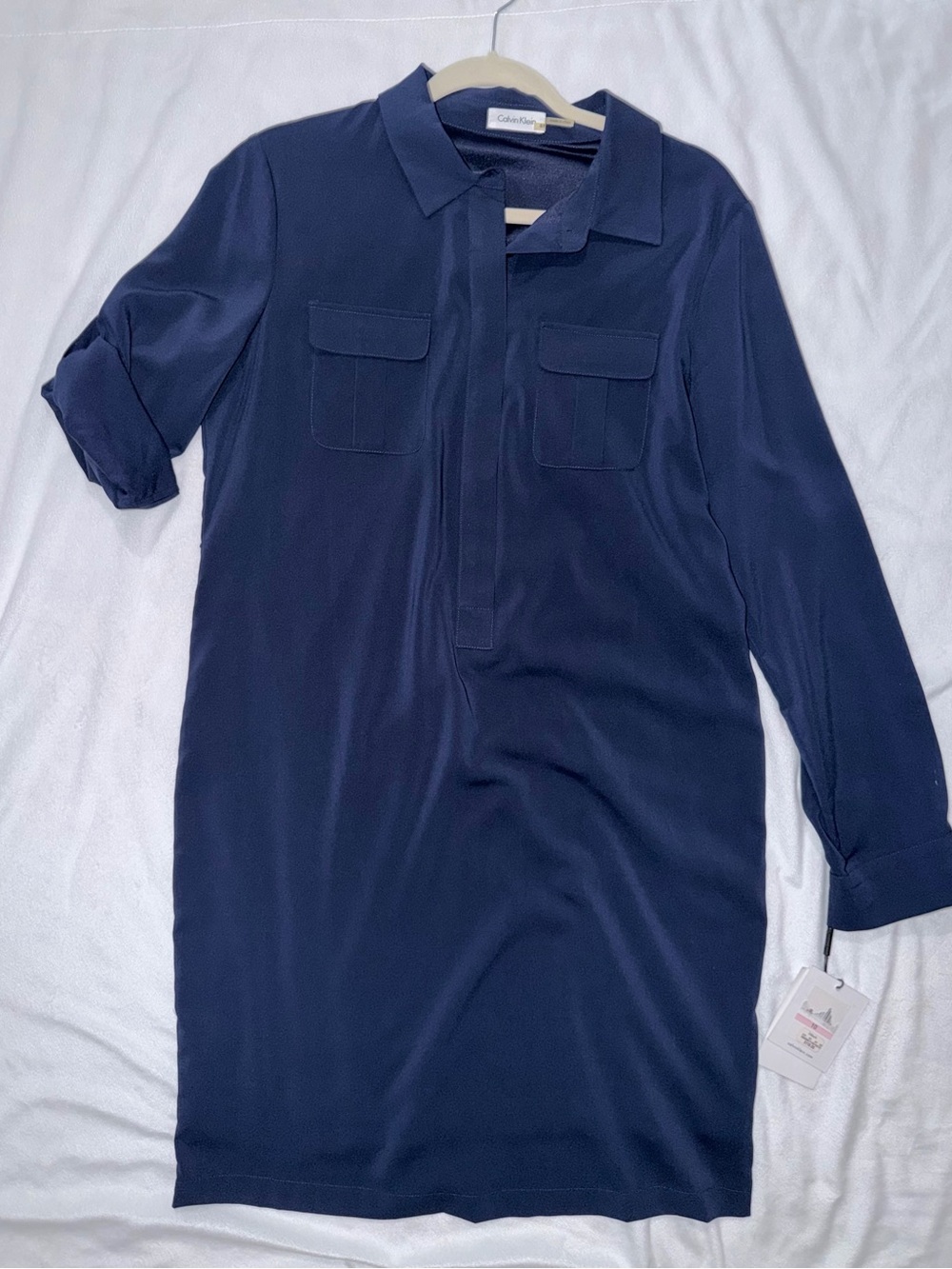 Calvin Klein Dark Navy Shirt Dress
